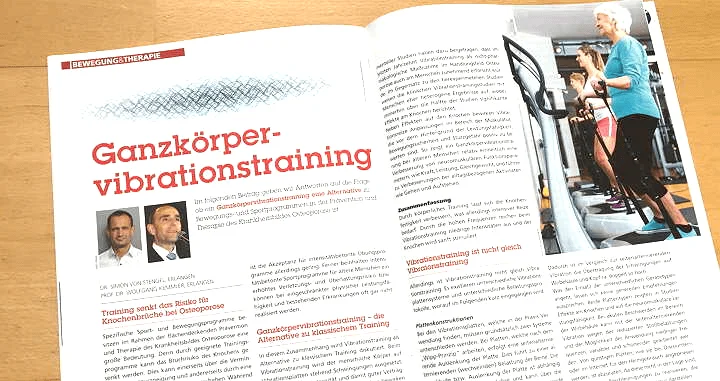 Vibrationstraining bei Osteoporose Ganzkörper Vibrationstraining bei Osteoporose