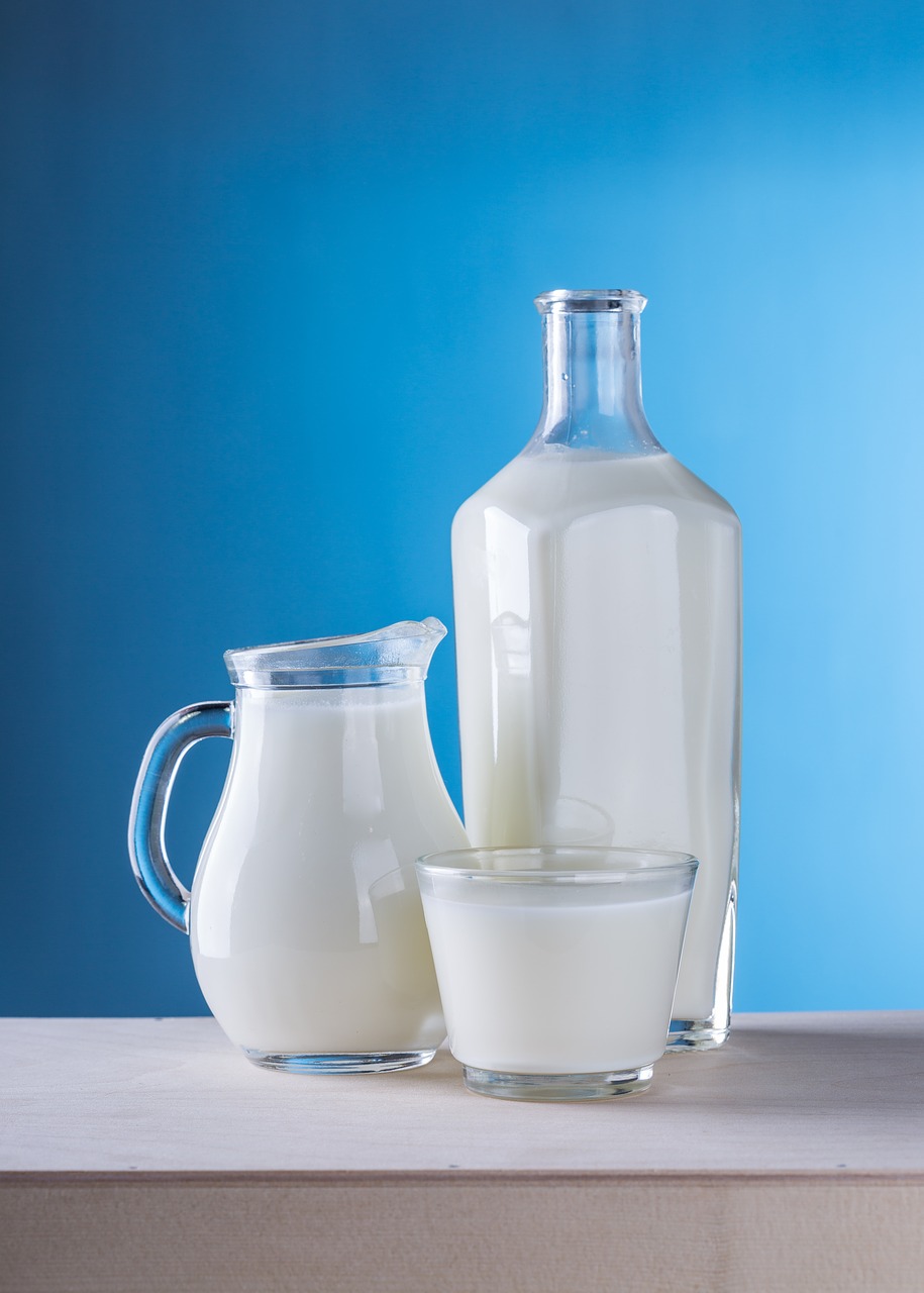 Milch Calcium Lieferant