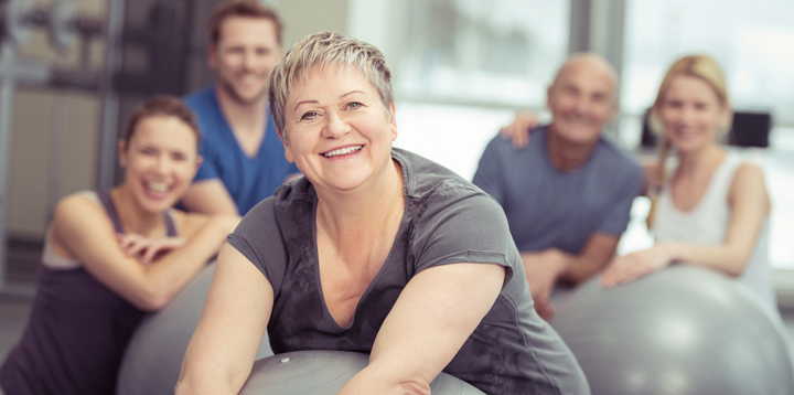 Osteoporose Gymnastik für Senioren