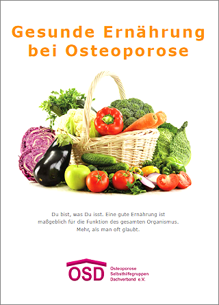 Broschüre: Was ist richtige Ernährung bei Osteoporose?